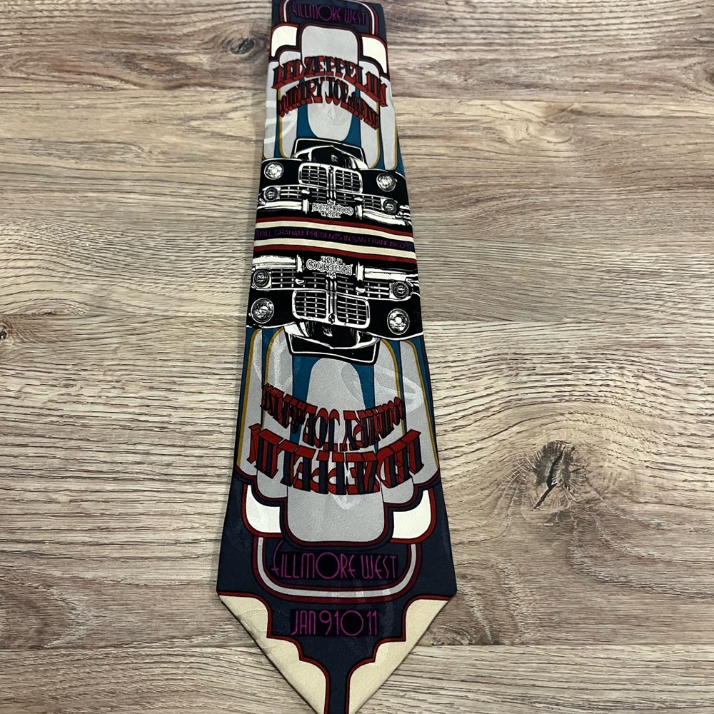 Vintage Fillmore Poster Tie